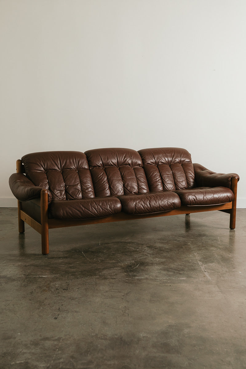Lennart Bender Leather Sofa