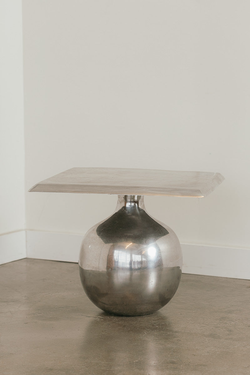 Chrome Metropolis Side Table