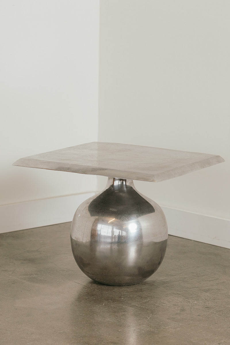 Chrome Metropolis Side Table
