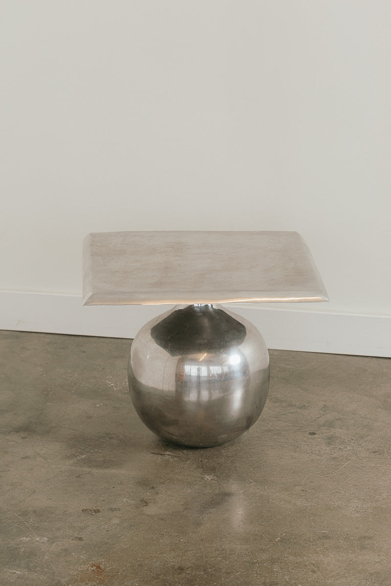 Chrome Metropolis Side Table