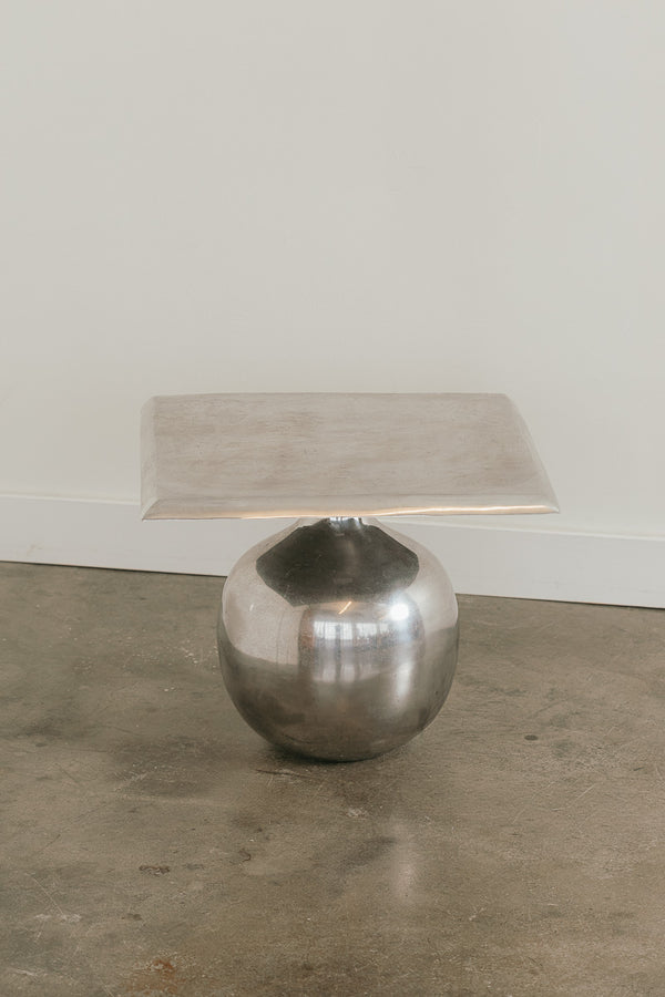 Chrome Metropolis Side Table
