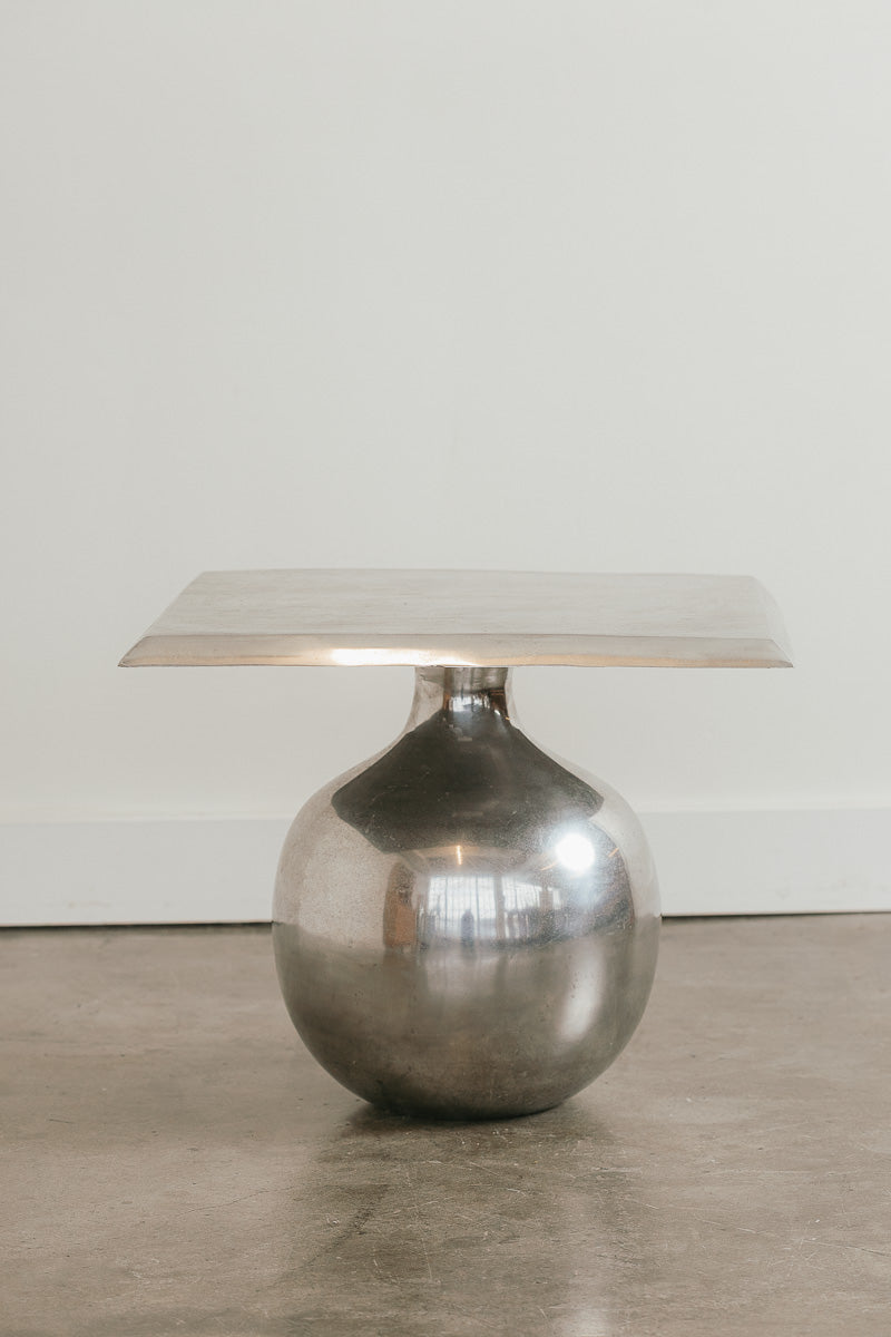 Chrome Metropolis Side Table