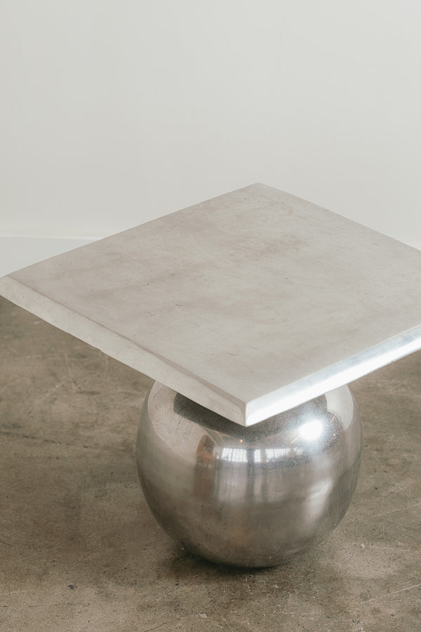 Chrome Metropolis Side Table