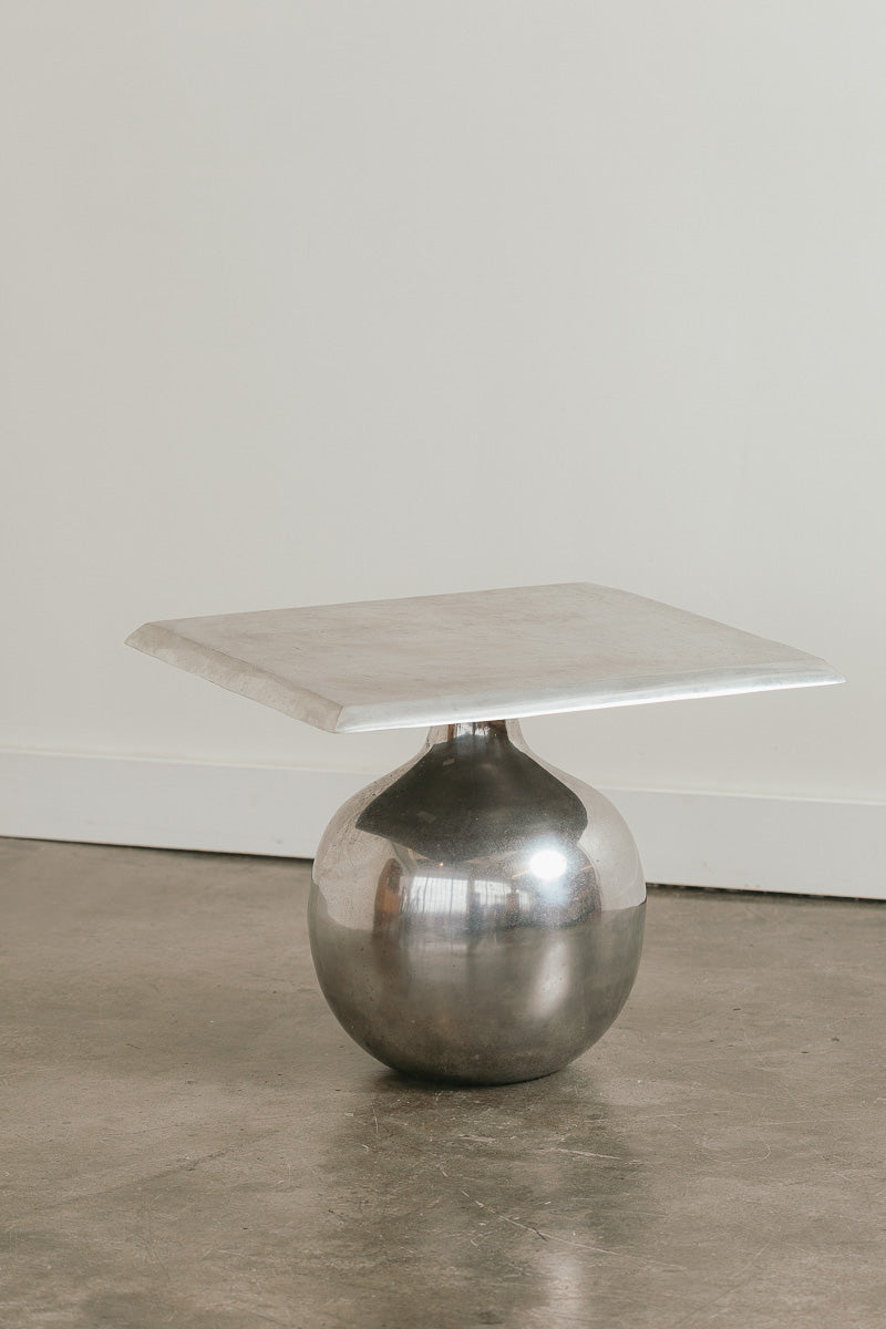Chrome Metropolis Side Table