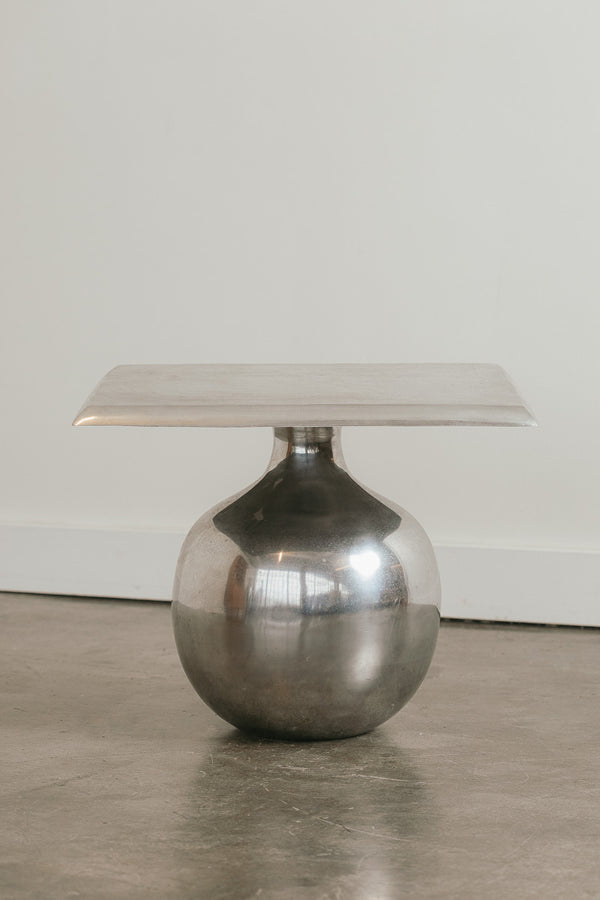 Chrome Metropolis Side Table
