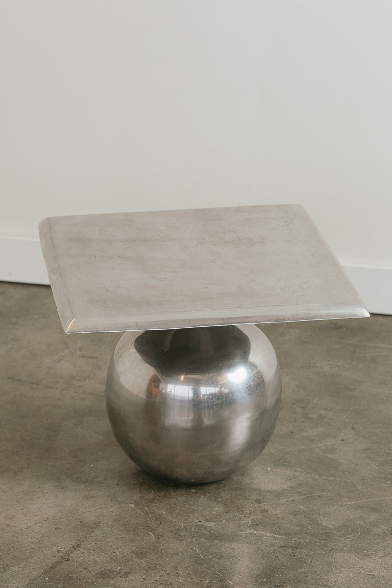 Chrome Metropolis Side Table