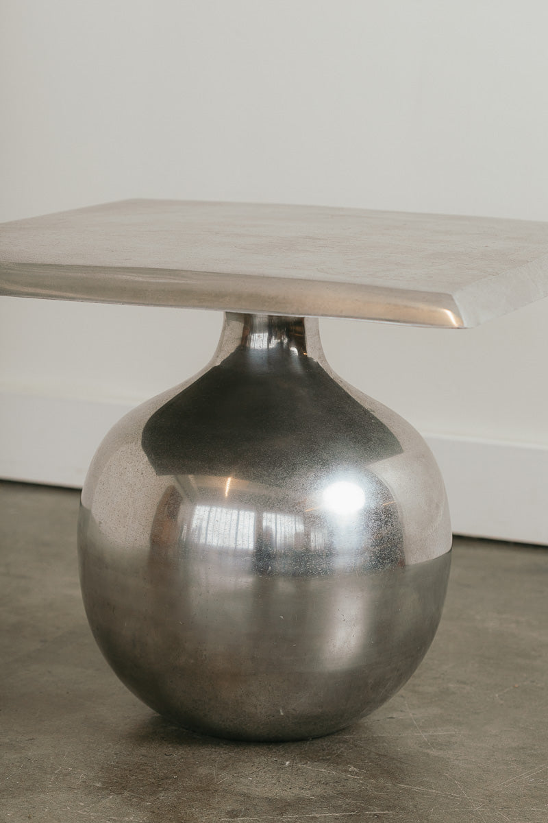 Chrome Metropolis Side Table