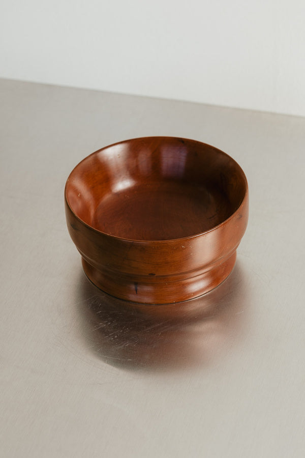 Wooden Pedestal Bowl