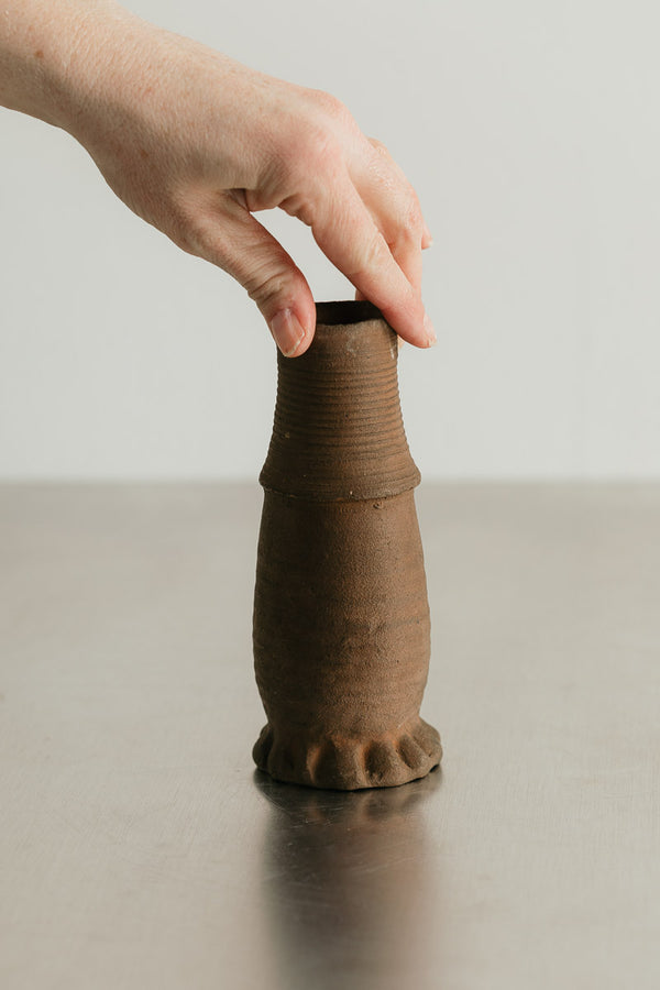 Rustic Handbuilt Vase