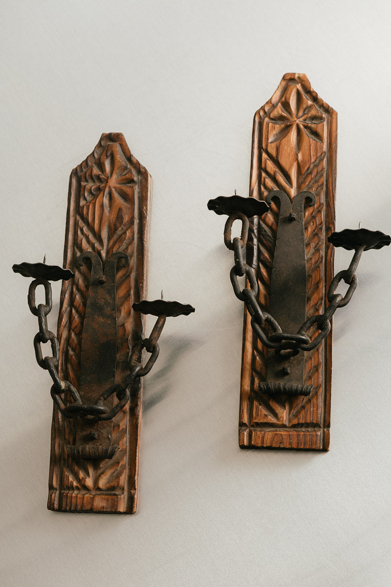 Brutalist Wall Sconces