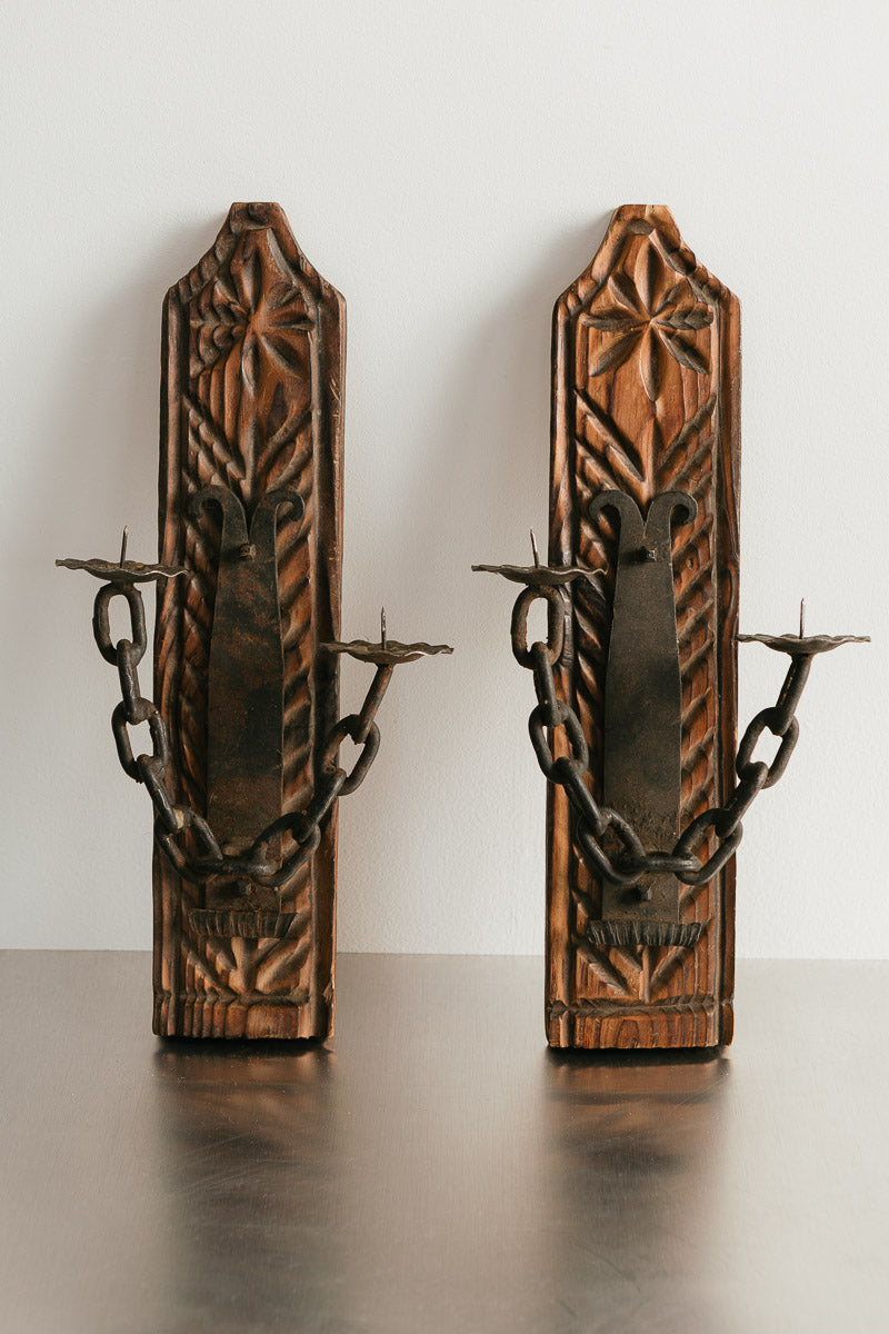 Brutalist Wall Sconces