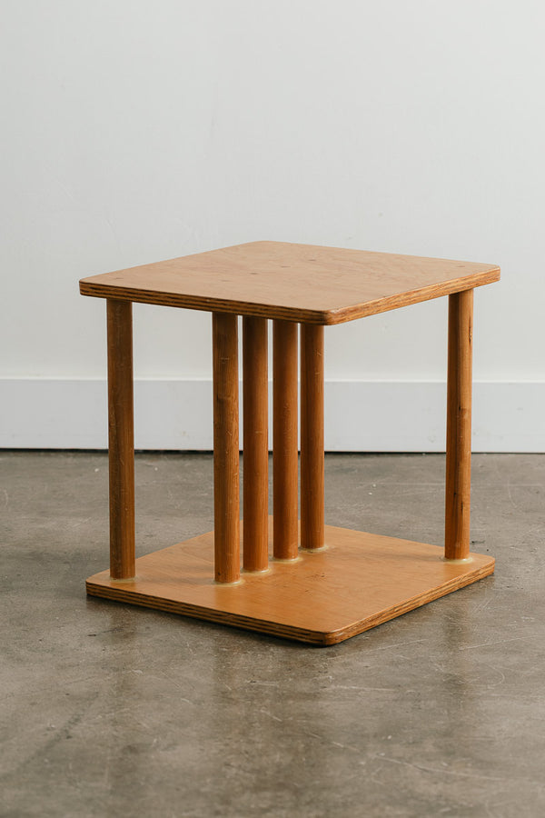 Plywood Side Table