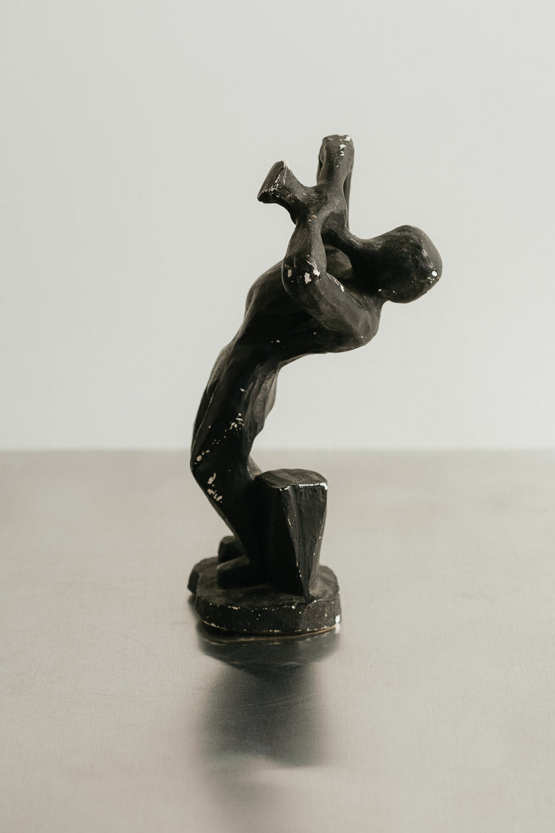 Horn Player Sculpture