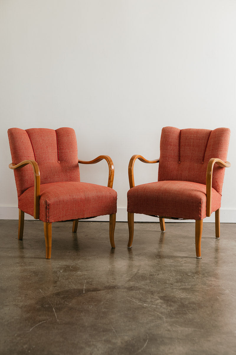 Swedish Deco Armchairs