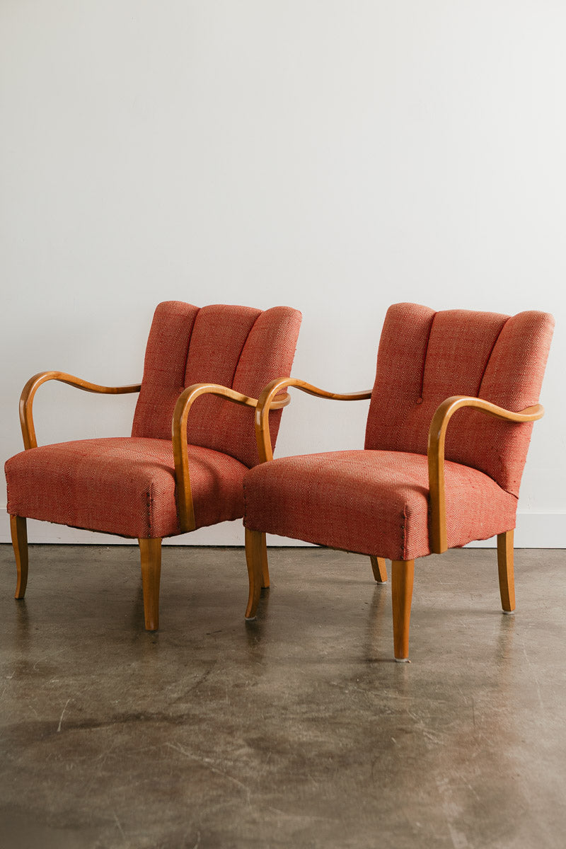 Swedish Deco Armchairs