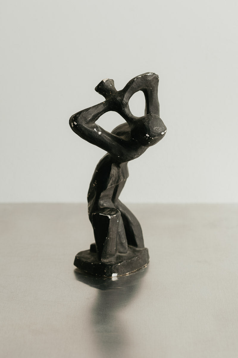 Horn Player Sculpture