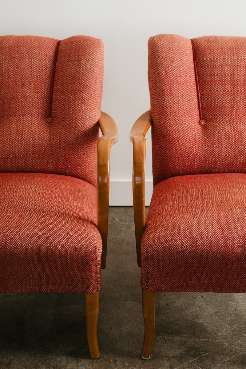 Swedish Deco Armchairs