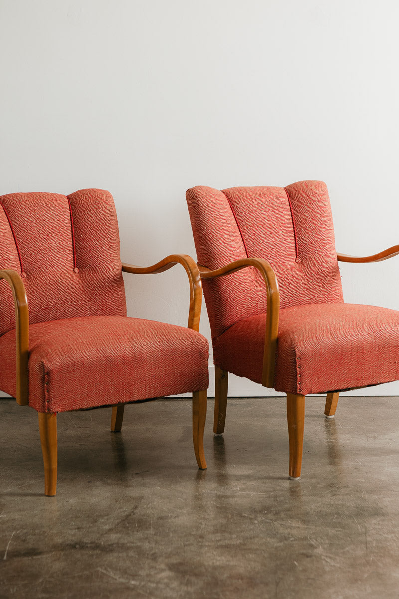 Swedish Deco Armchairs