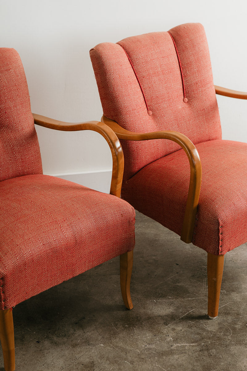 Swedish Deco Armchairs