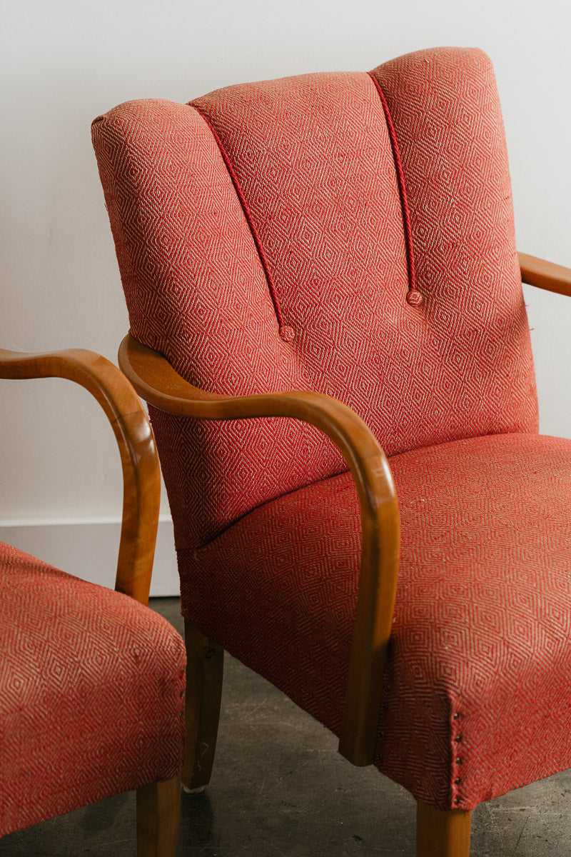 Swedish Deco Armchairs