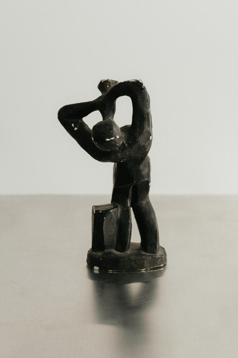 Horn Player Sculpture