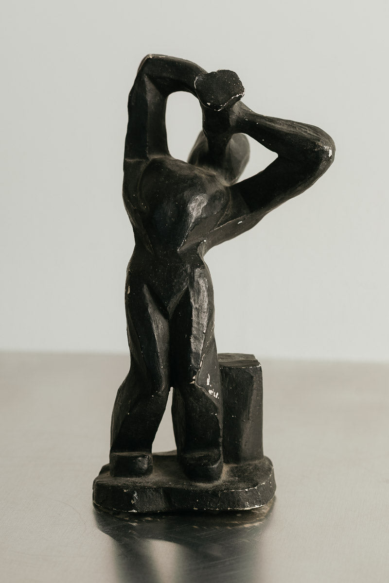 Horn Player Sculpture