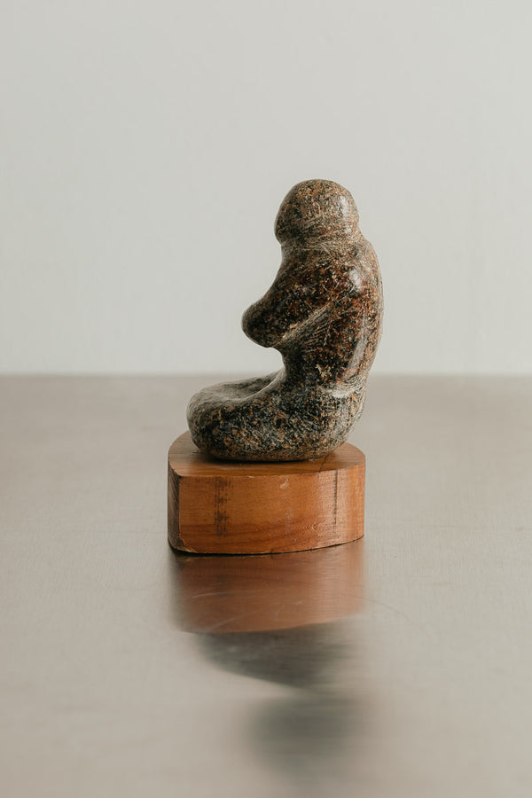 Carved Stone Figure