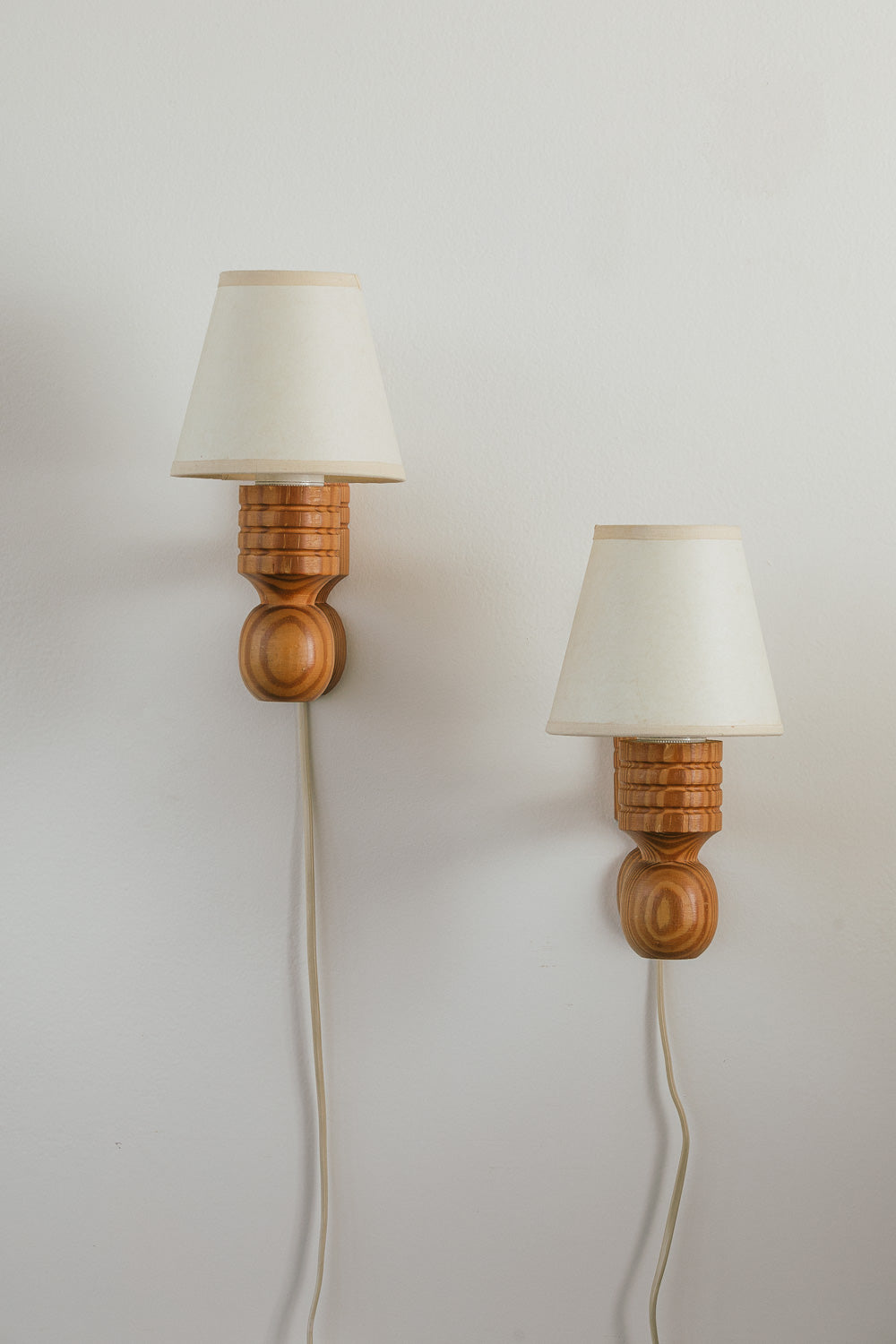Vintage Pine Sconces