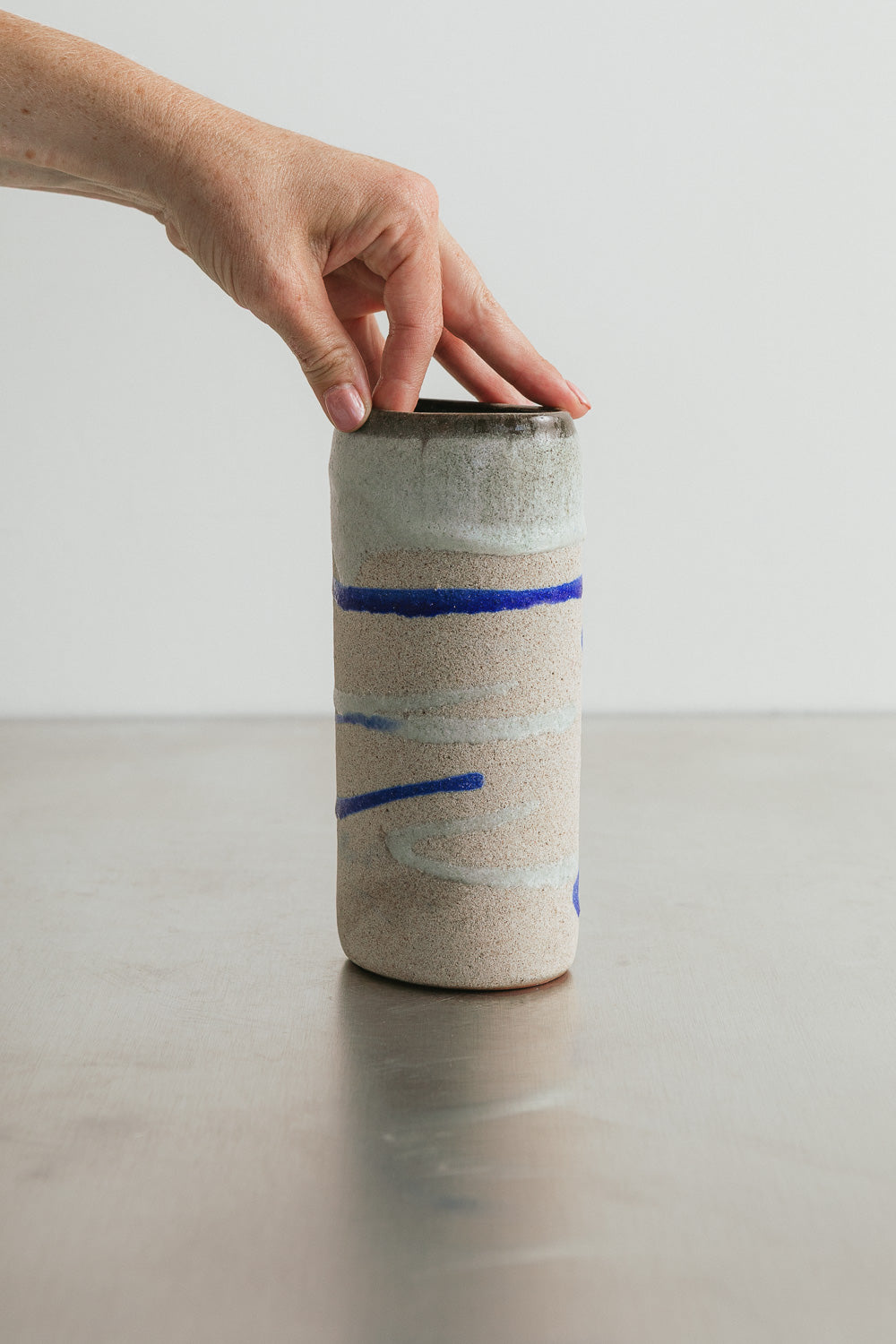 Striped Vase