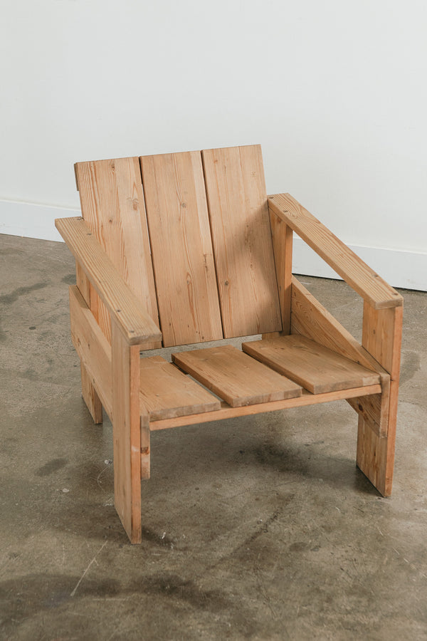 Gerrit Rietveld Crate Chair