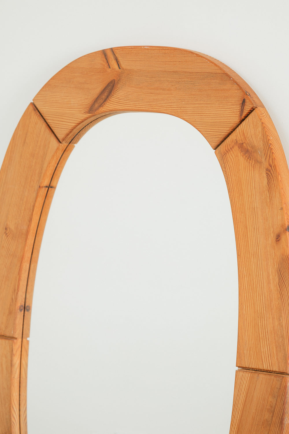Oval Panelled Mirror
