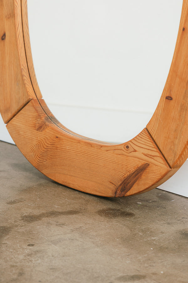 Oval Panelled Mirror