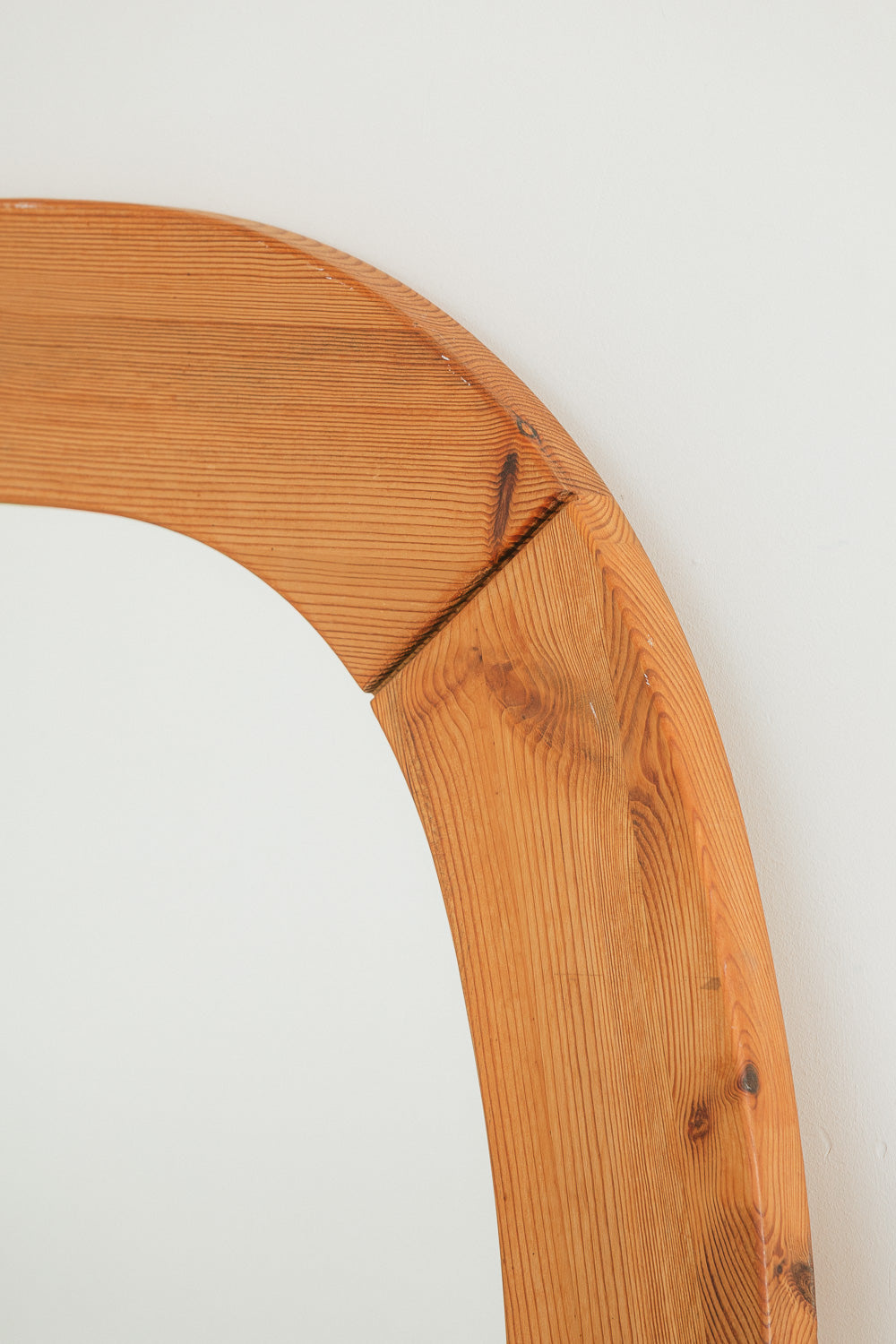 Oval Panelled Mirror