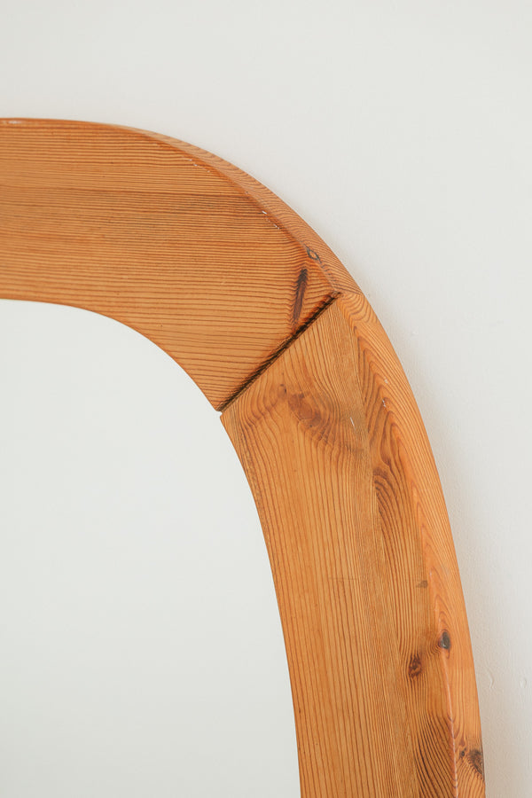 Oval Panelled Mirror