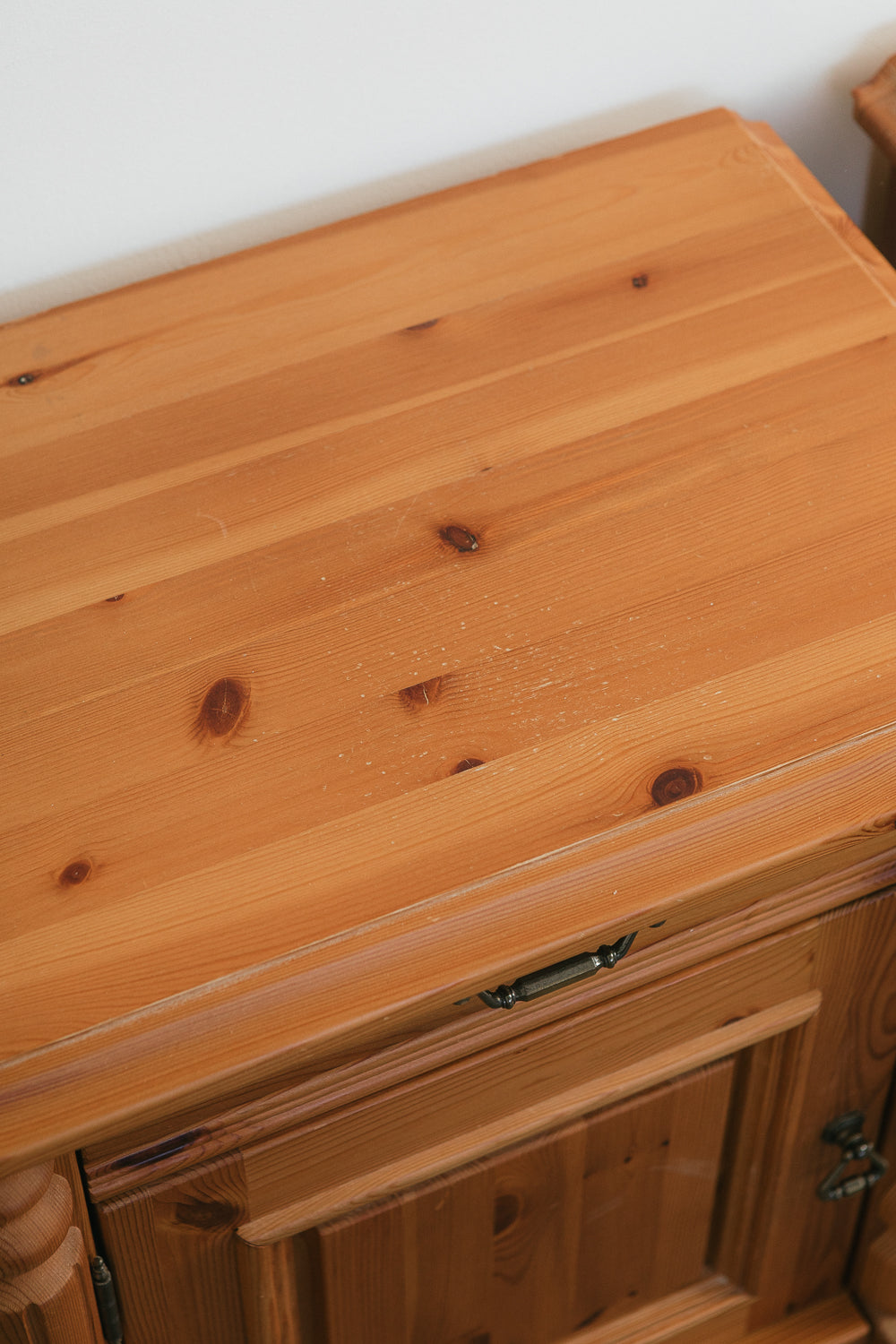 Vintage Pine Nightstands