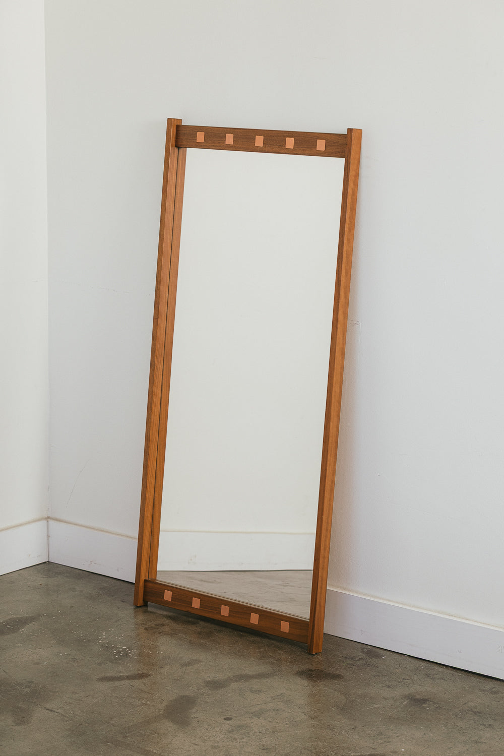 Vintage Walnut Mirror