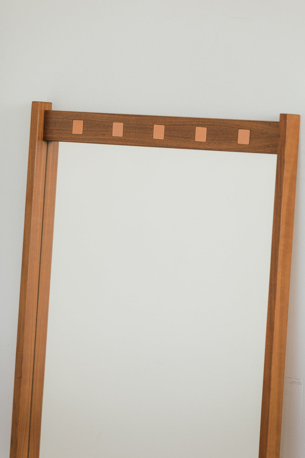 Vintage Walnut Mirror
