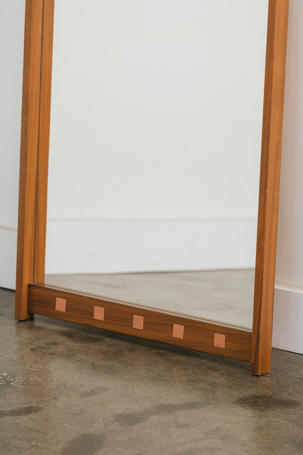 Vintage Walnut Mirror