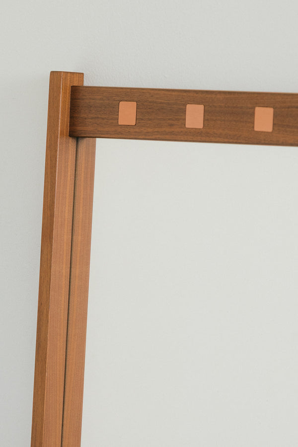 Vintage Walnut Mirror