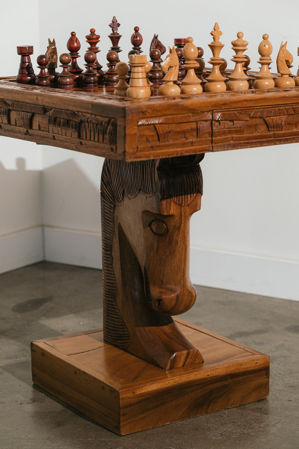 Vintage Chess Table