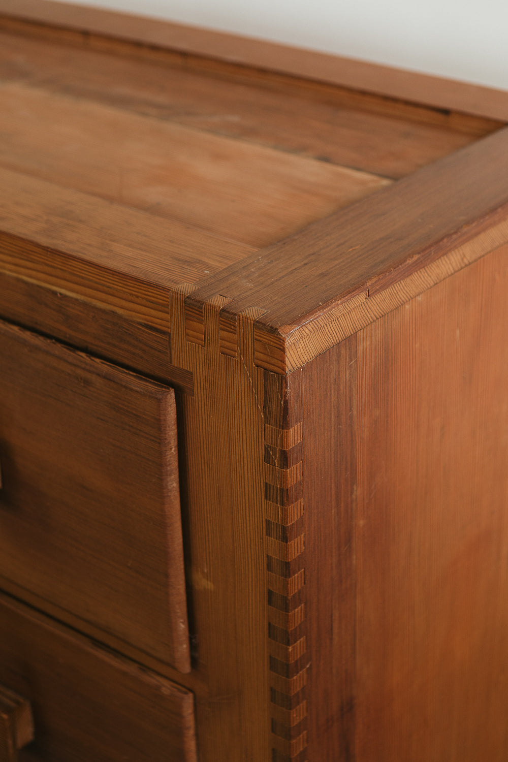 Vintage Redwood Dresser