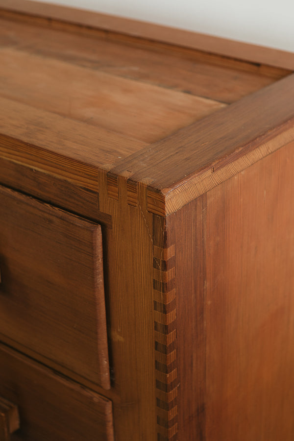 Vintage Redwood Dresser