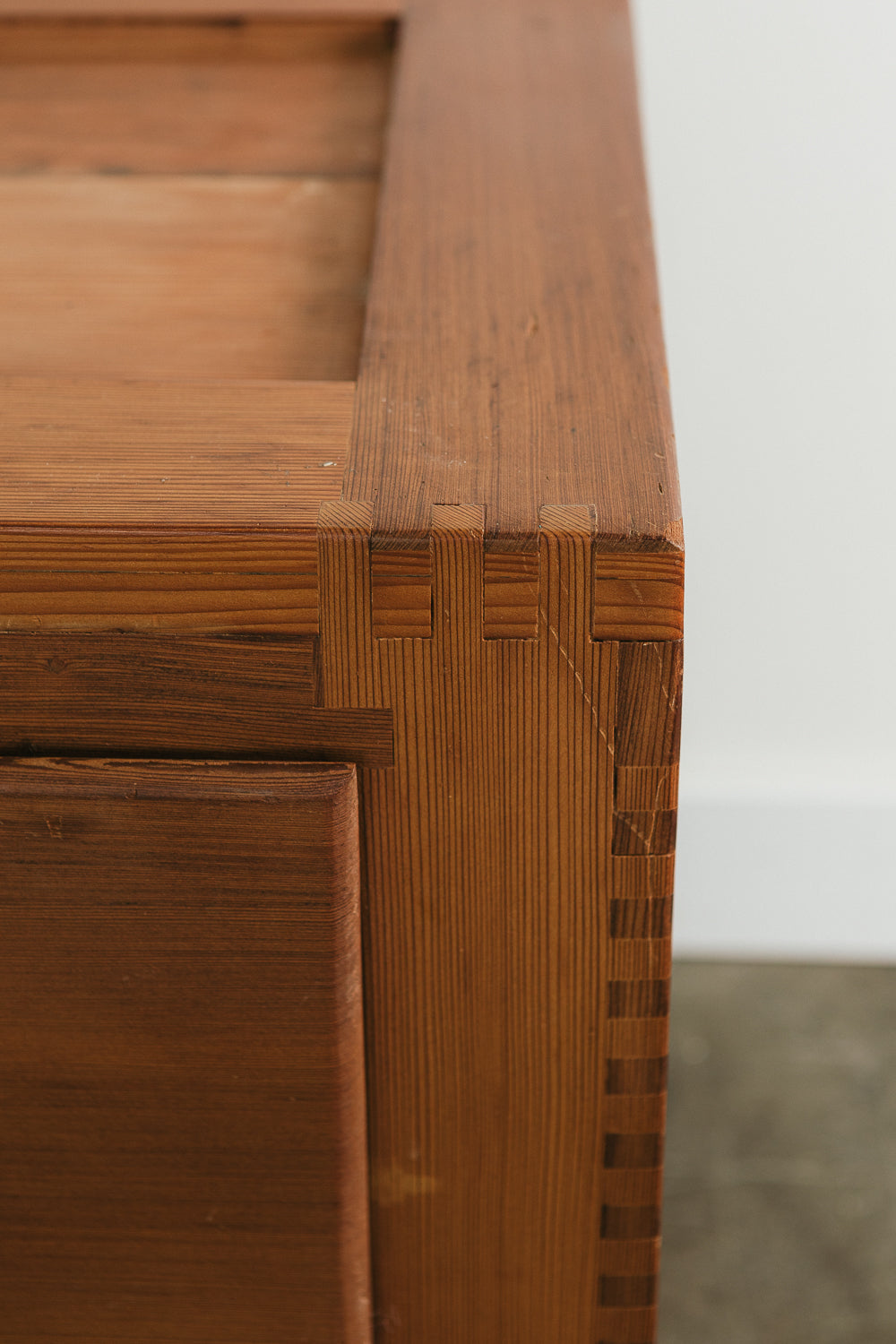 Vintage Redwood Dresser