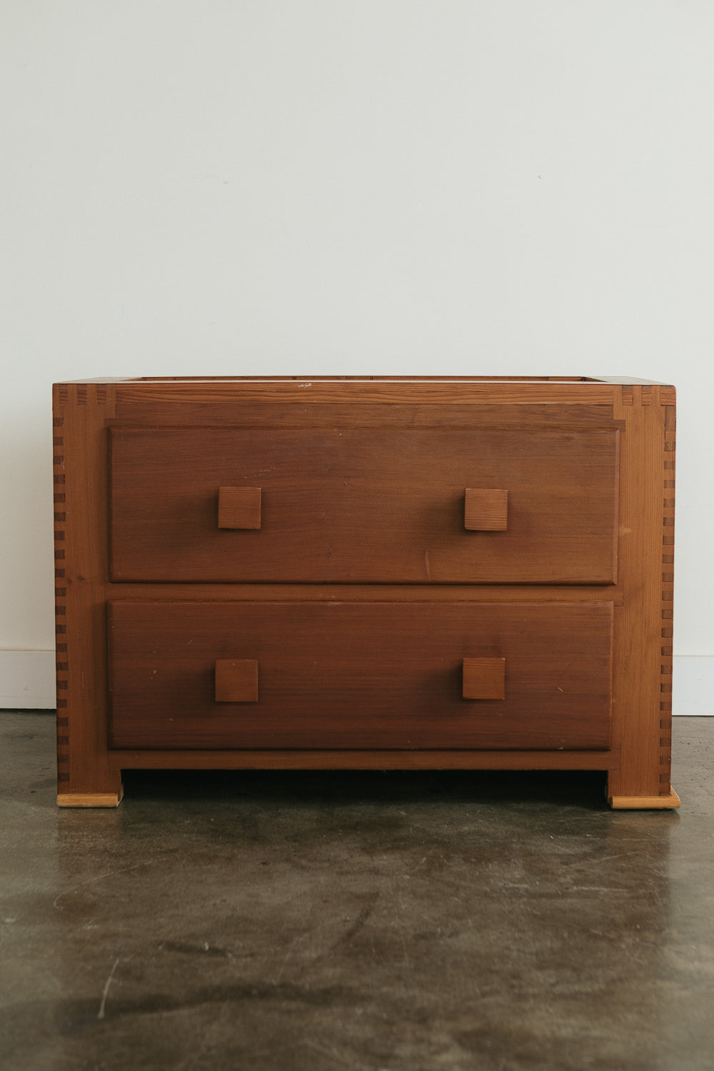 Vintage Redwood Dresser
