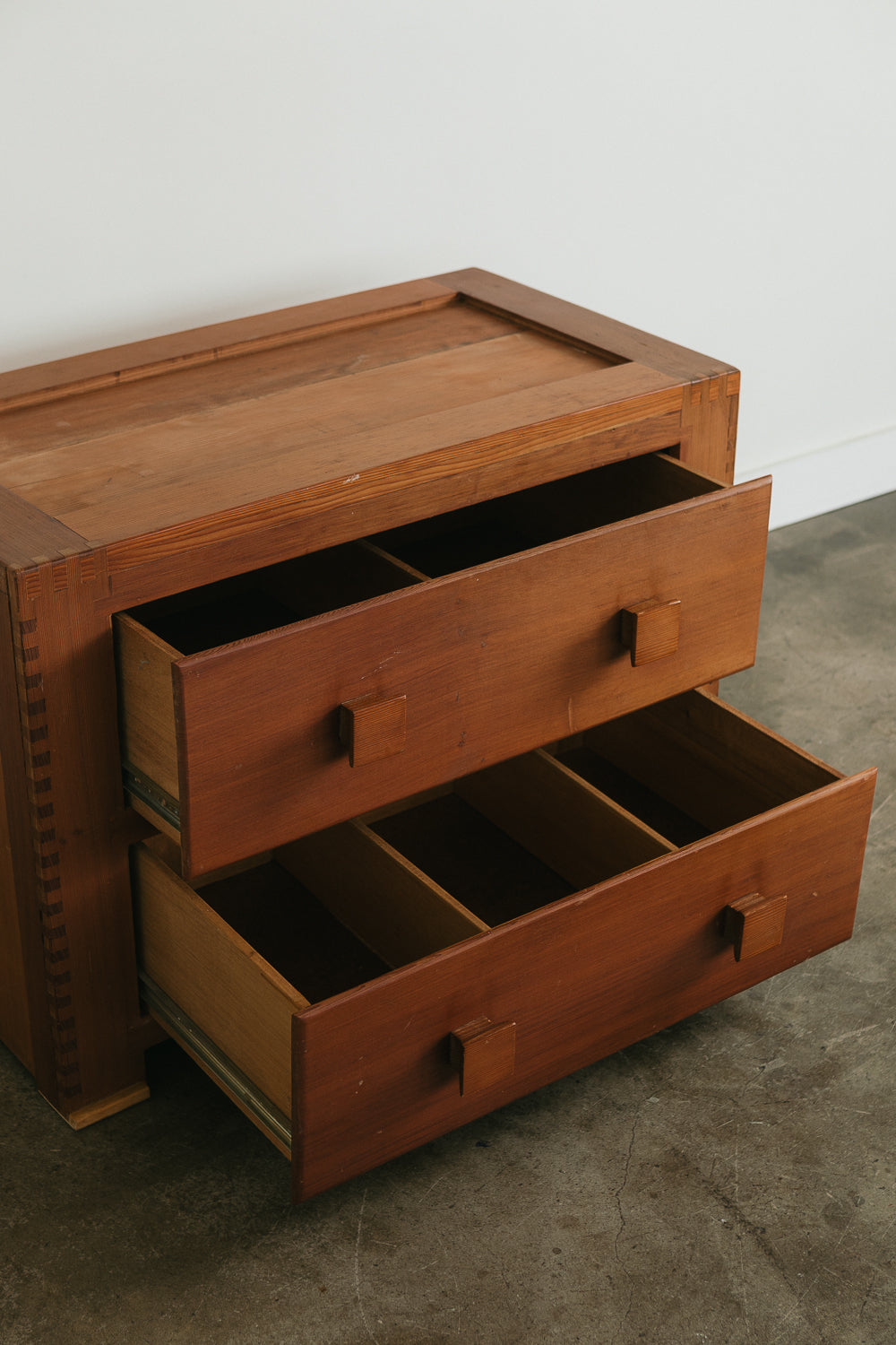 Vintage Redwood Dresser