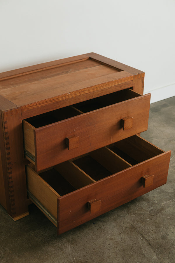 Vintage Redwood Dresser