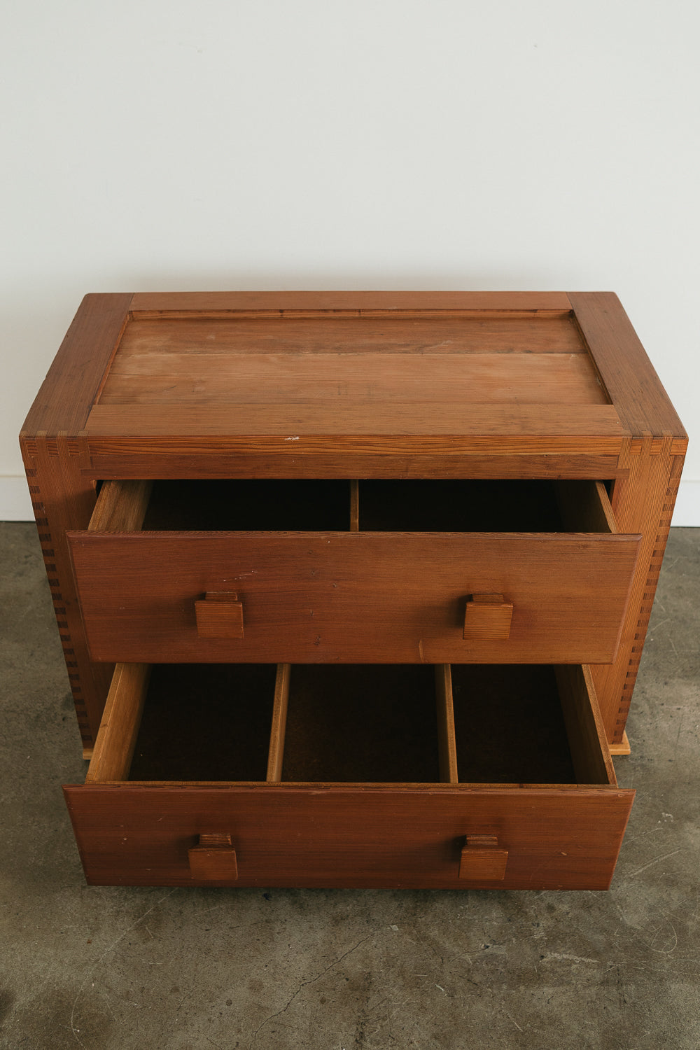 Vintage Redwood Dresser