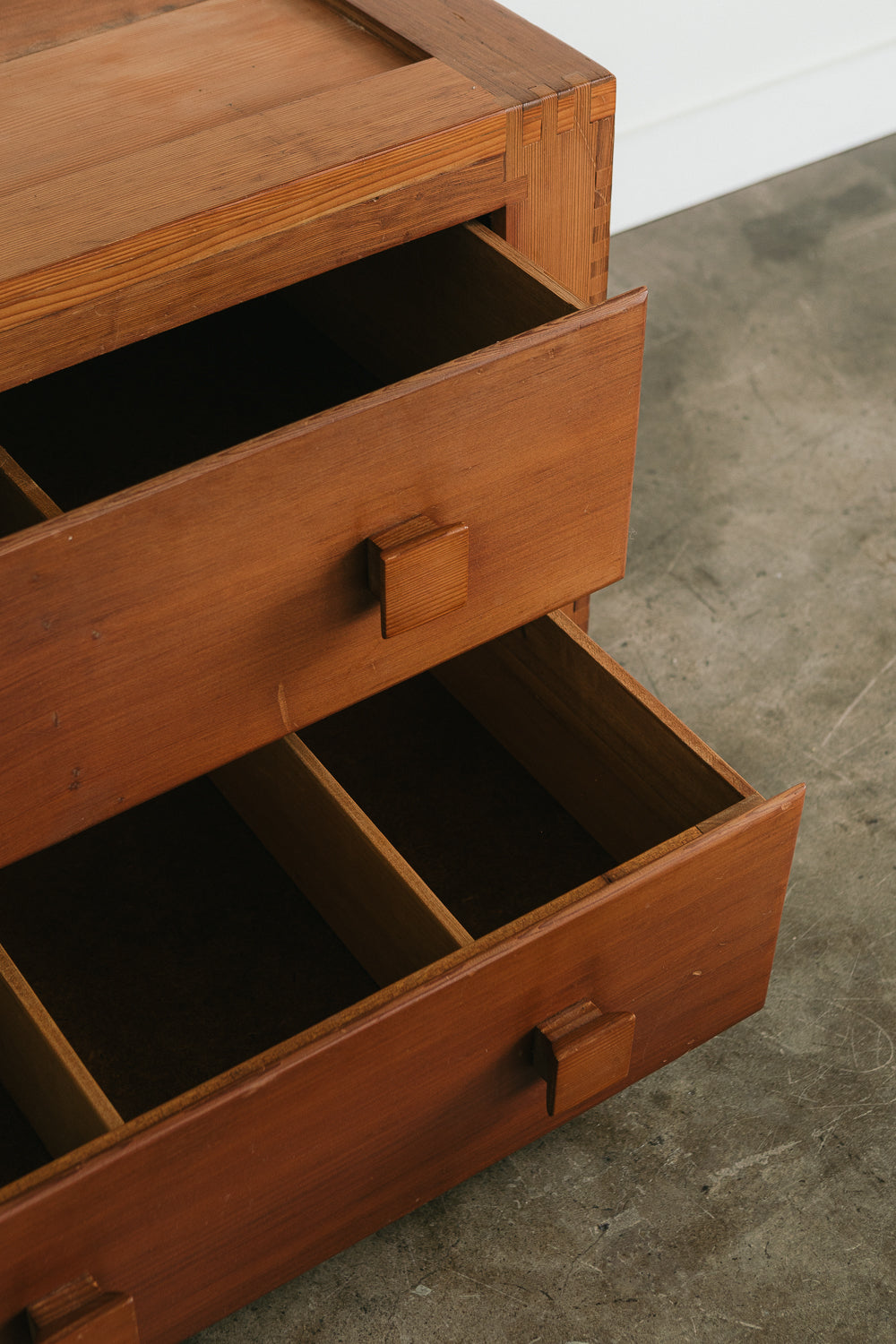 Vintage Redwood Dresser