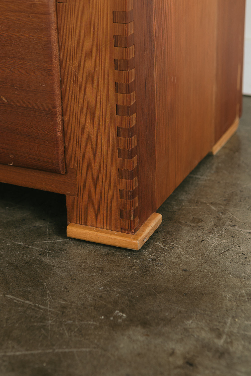 Vintage Redwood Dresser