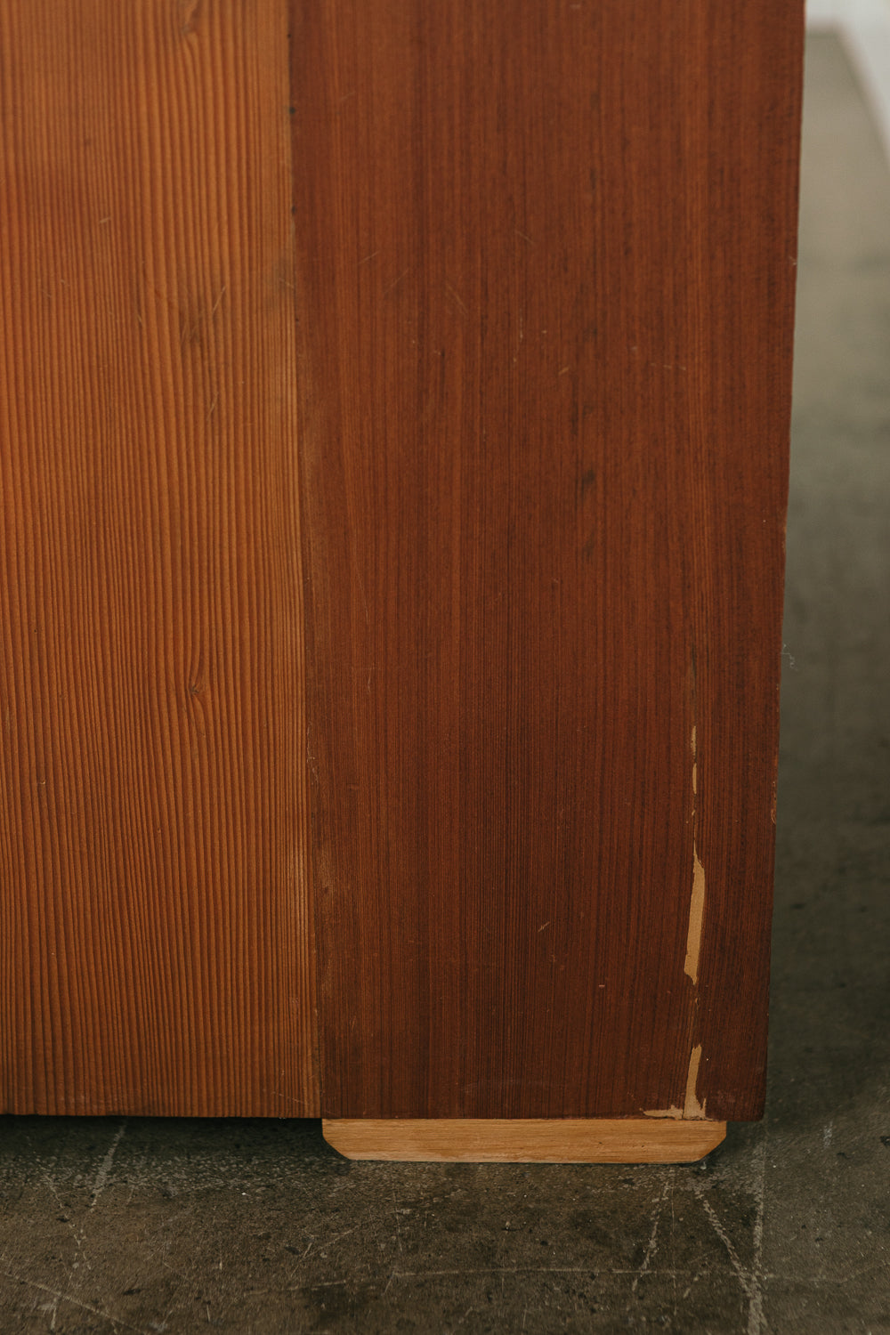 Vintage Redwood Dresser